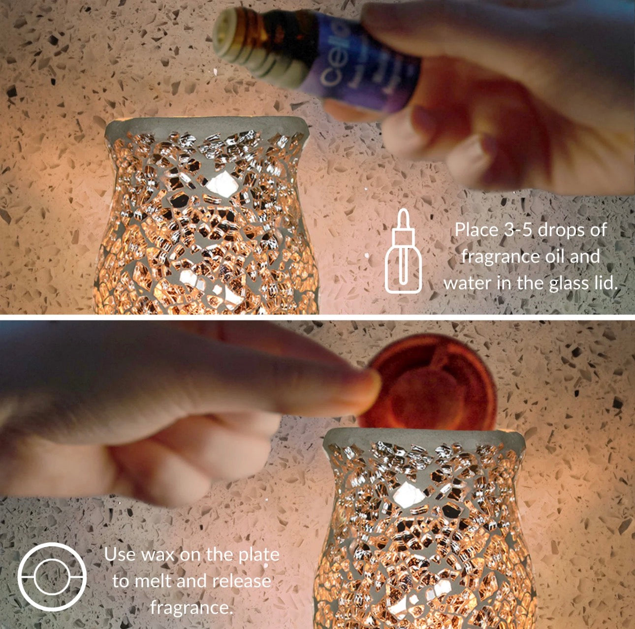 Plug in wall burners