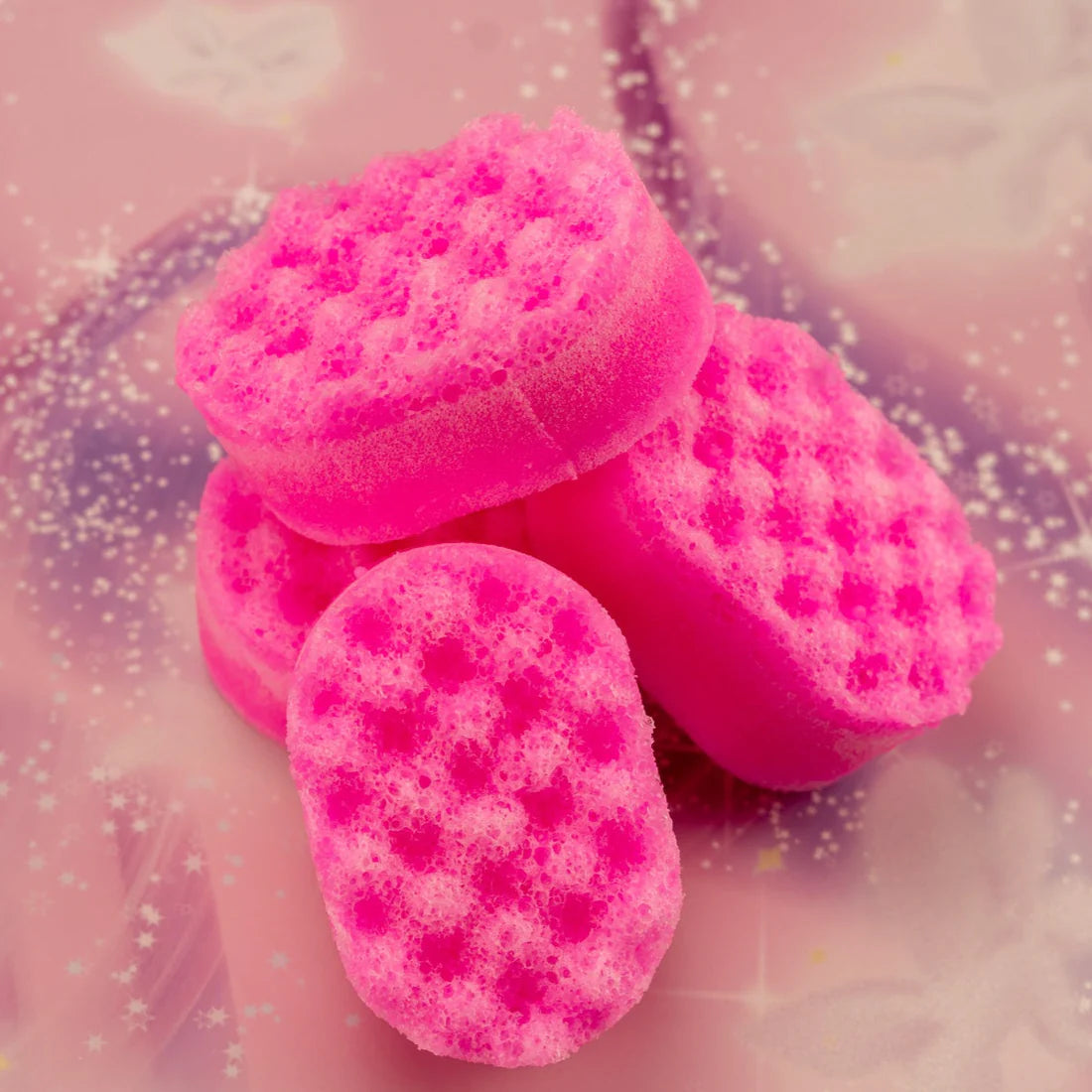 Mini soap sponges