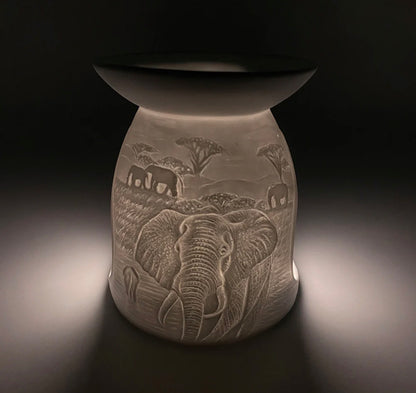 Plug in wall burners