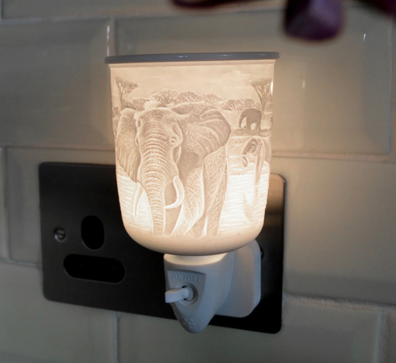 Plug in wall burners