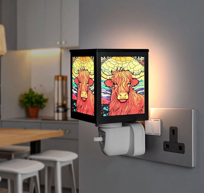 Plug in wall burners